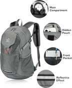 WATERFLY Lightweight Packable Hiking Backpack: 30L Foldable Travel Daypack - Image 3
