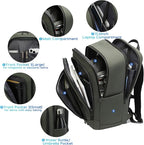 BANGE 28L Lightweight Hiking Backpack, 15.6 Inch Laptop Rucksack - Image 3