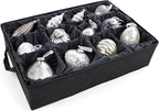 TreeKeeper Stack & Lock™ Adjustable Christmas Ornament Storage Box Holds 48 - Image 4