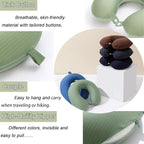 Travel Neck Pillow Cover, Neck Pillow Case - Image 5