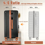 Carry-on 20 Inch and 28 Inch Square Thickened ABS+PC Hard Shell luggage - Image 3