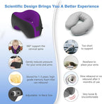 Neck Pillow Airplane, Ergonomic Memory Foam Travel Pillows - Image 5