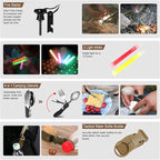 238Pcs Emergency Survival Kit and First Aid Kit, Professional Survival Gear Tool - Image 6