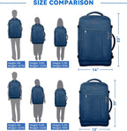 Large Travel Laptop Backpack for Men, 50L Carry On Backpack, Expandable Laptop - Image 8