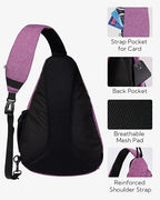 WATERFLY Large Crossbody Sling Bag: Over Shoulder Backpack Daypack Casual Cross - Image 5