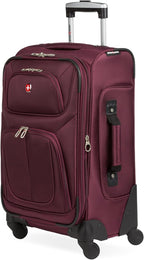 SwissGear Sion Softside Expandable Luggage, Carry-On 21-Inch by SwissGear