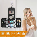 Hanging Travel Toiletry Bag, Large Capacity Cosmetic Travel Toiletry Organizer - Image 6