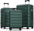 BEOW Luggage Sets 3 Piece For Men Women Expandable Hard Sided Suitcase Sets 3 by BEOW