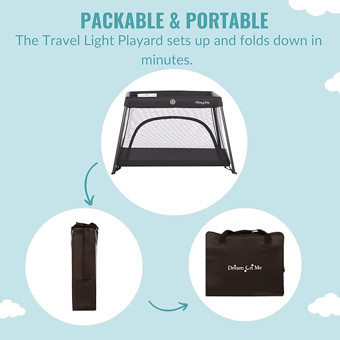 Dream On Me Travel Light Playard - Image 6