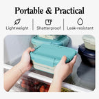 STOJO Collapsible Bento Box, Leak-Proof, Microwave & Dishwasher Safe, Premium - Image 4