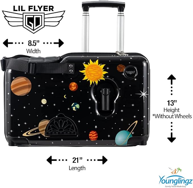 Younglingz LIL FLYER GO Version 2 Ride On Suitcase - Image 9