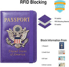 Passport Holder for Travel Passport Cover for Men Passport Wallet Case - Image 2