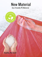 SaphiRose Disposable Rain Ponchos Emergency Clear Poncho - Image 5