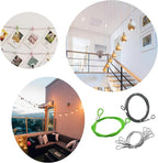 4FT 4mm Stainless Steel Outdoor Travel Security Cable Lock, Braided Steel - Image 6
