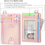 FurArt Slim Minimalist Wallet, Front Pocket Wallets, RFID Blocking, Credit Card - Image 6