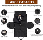 Garment Bag for Travel Convertible Carry On Garment Bag Large Travel Duffel - Image 4