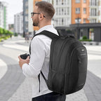 Travel Laptop Backpack for Men and Women, 17 Inch Large School Backpacks for - Image 5