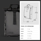 WANDRD PRVKE Lite: Weather-Resistant Travel & Camera Backpack - Image 10