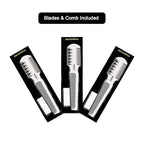 Hair Cutter Comb, Shaper Razor Comb, Split Ends Trimmer Styler, Double Edge Razor Blades for Thinning, Cutting and Styling, Extra 5 Blades Included