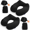 2 Pack Inflatable Travel Neck Pillows by Glyzia