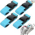 4Pack Luggage Straps for Suitcases, Travel Connector for Carry On Bag, Add Bag by Ajmyonsp