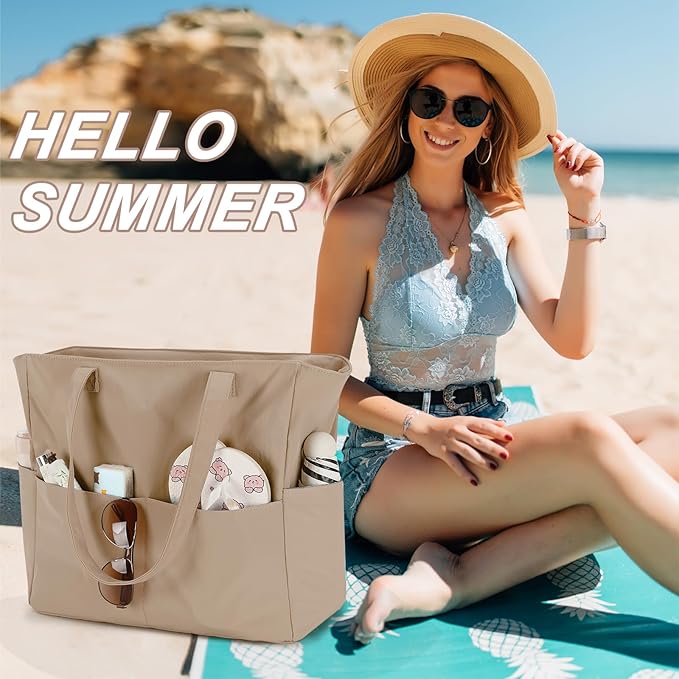 Waterproof Beach Tote Pool Bags - Image 6
