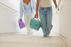 Freezable Lunch Bag, Aqua Tie Dye - Image 8