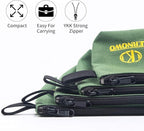 4 Pcs Upgrade Canvas Zipper Tool Pouch, 20 oz Heavy Duty Tool Bag, Water - Image 3