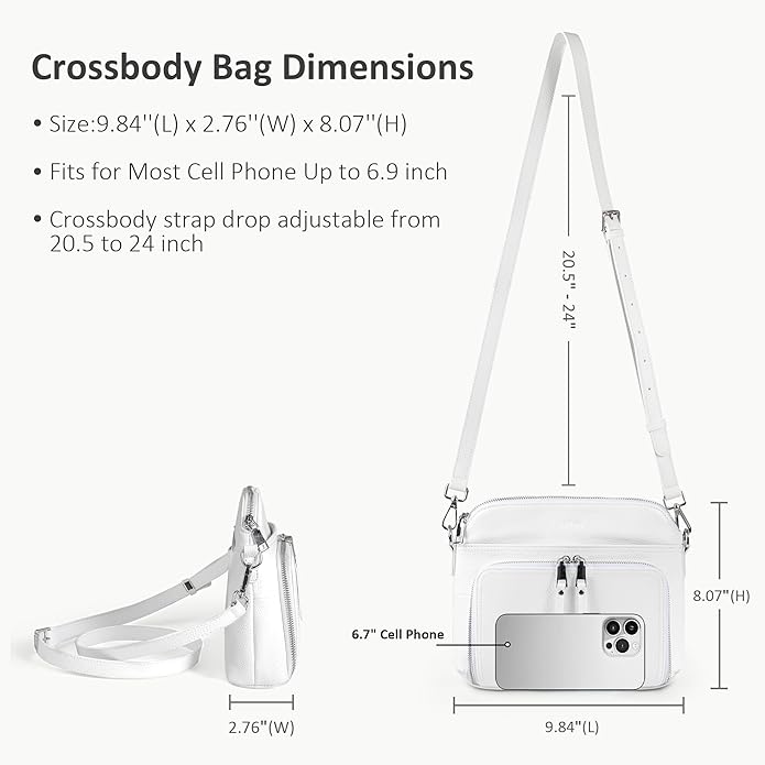 befen Genuine Leather Crossbody Purses - Image 3