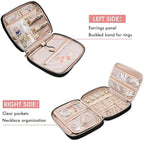 SFYBYHEART Travel Jewelry Organizer Case, Jewelry Travel Bags - Image 3