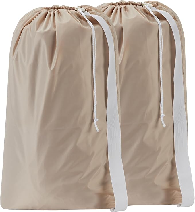 HOMEST 2 Pack XL Nylon Laundry Bag by HOMEST