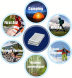 Survival Fire Starter Kit – Magnesium Shavings, Ferro Rod, Wax Rope, Emergency - Image 6