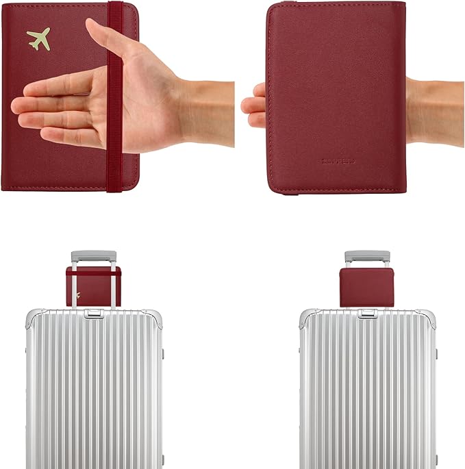 ZOPPEN Passport Holder Wallet, Passport Cover Travel Wallet Women Travel - Image 6