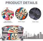 ANNA QUEEN Modern Art Fashion Luggage Cover, Stylish Abstract Woman Suitcase - Image 4