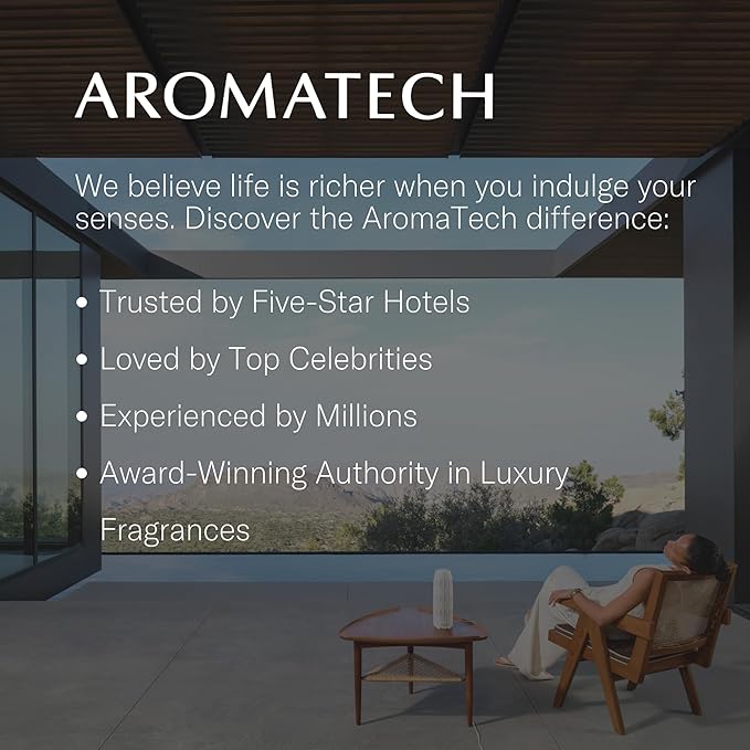 Aromatech Fig & Orange Blossom Aroma Essential Oil Blend: Hotel Inspired Aromatherapy with for Ultrasonic Diffusers & Nebulizers - 0.3 fl oz, 10 mL