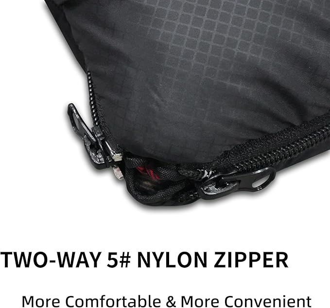 Polycotton Sleeping Bag for Adult&Kids, Cold&Warm Weather Large - Image 4