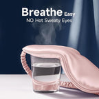 Umisleep 100% Pure Mulberry Silk Sleep Mask, 22 Momme 6A Soft & Smooth Fibers - Image 3