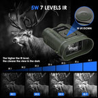 Night Vision Goggles, Compact Night Vision Binoculars, 32GB Card Included - Image 3