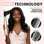 ELLA BELLA® 6 in 1 Professional Hot Air Styler • Powerful Hair Dryer & Straightener Set • Styling Without Heat Damage • Fast Drying Curling Volumizing Straightening • Includes Protective Travel Case