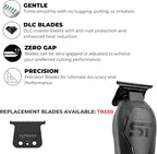 Supreme Trimmer Darkstar 72 Trimmer with Magnetic Vector Motor | 180 Min Run Time, 9000 RPM Barber Hair Trimmer | Low Noise, Professional Beard Trimmer DLC Blades | ST700