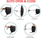 Liberty Imports 3 Pack Windproof Travel Rain Umbrellas - Image 2