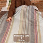 Alpaca Wool Throw Blanket | Super Soft, Lightweight, Breathable and - Image 5