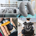 Sunany Neck Pillow for Travel Inflatable Airplane Pillow Comfortably Supports - Image 5