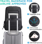 BANGE Business Smart Backpack Waterproof fit 15.6 Inch Laptop Backpack - Image 4