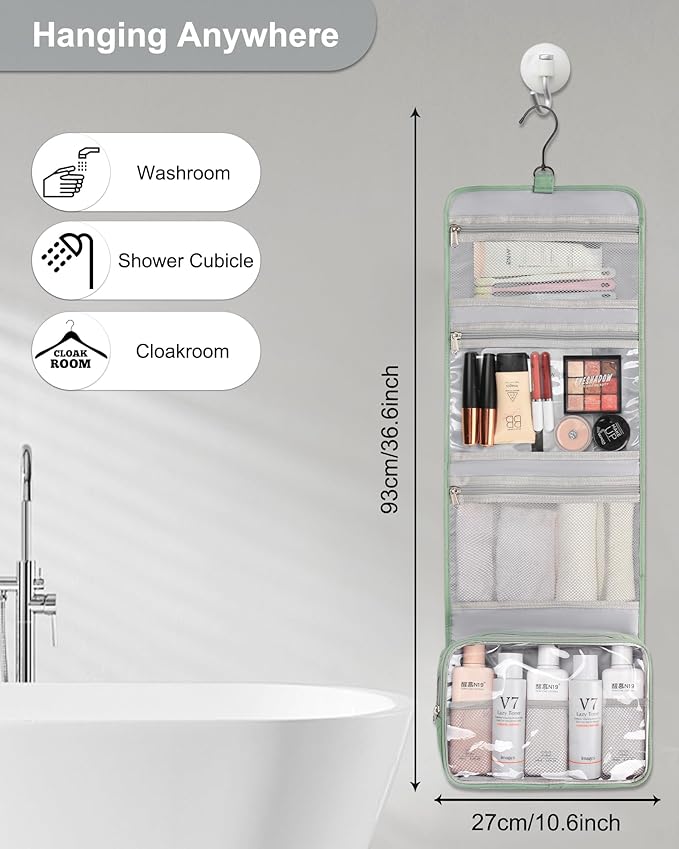 Relavel Travel Hanging Toiletry Bag - Image 3