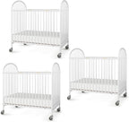 Foundations Pinnacle Metal Compact Folding Crib 3 Pack by FoundationsChildrensProducts