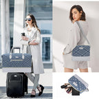 Weekender Bag for Women, Travel Duffel Bag Carry On Overnight Bag - Image 2