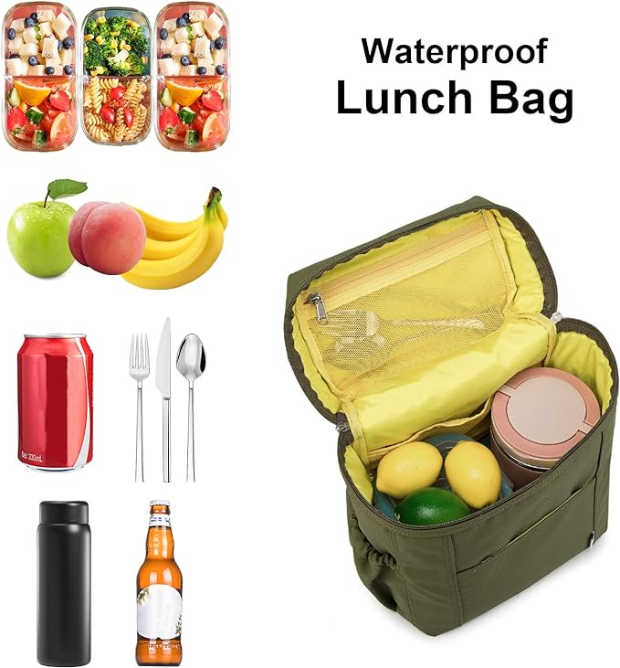 NOL Natural Organic Lifestyle Insulated Lunch Bags - Image 5
