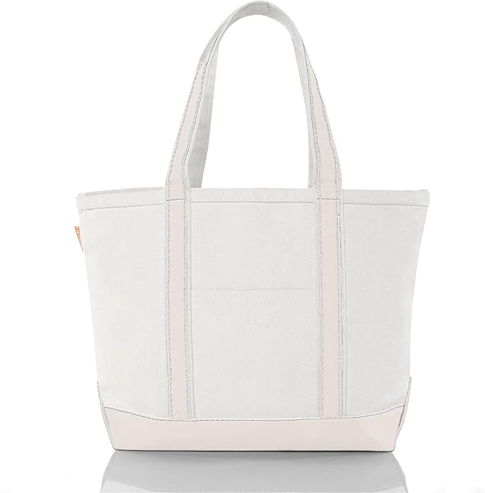 CB STATION Medium Classic Canvas Tote Bag by CBSTATION