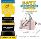 For Spirit Airlines Personal Item Bag 18x14x8 in Underseat Carry-on Luggage - Image 3